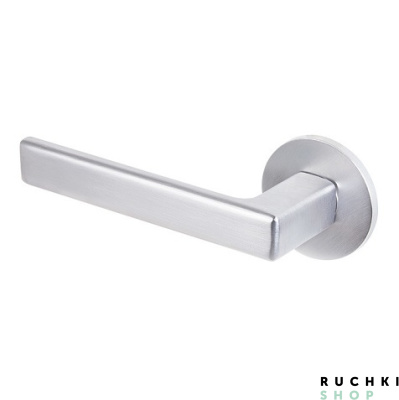 ручка для межкомнатных дверей 3095 матовый хром Тупай