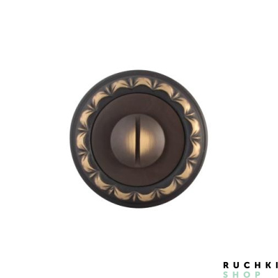 Сантехнический фиксатор WC 50D, Затемненная бронза, Melodia 