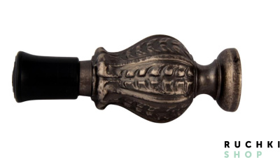 Ограничитель хода двери  829, Серебро античное, Melodia