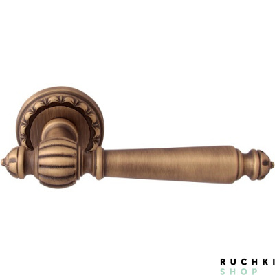 Ручка на розетке 50D MIRELLA (МИРЕЛЛА) 235D, Матовая бронза, Melodia 