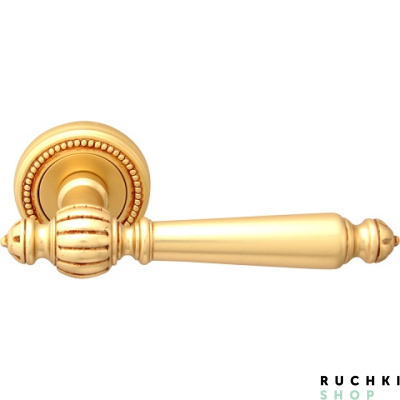 Ручка на розетке 50L MIRELLA (МИРЕЛЛА) 235L, Французское золото, Melodia 