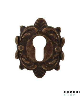 Накладка под цилиндр CUL 50Z, Античная бронза, Melodia