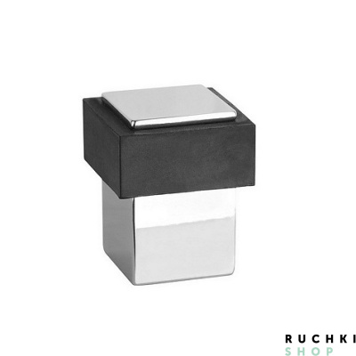 Ограничитель дверной 2617, Хром полированный, Tupai