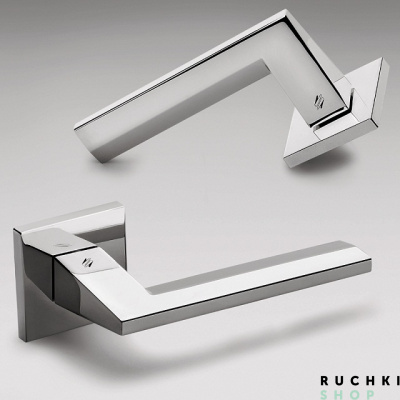 Ручка на розетке ELECTRA, Полированный хром, Colombo 