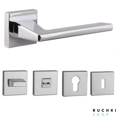 Ручка 4140 полированный хром с фиксатором