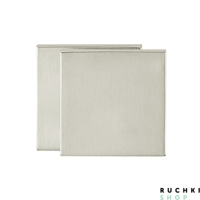 Ручка-кноб Quadrados 1924 Q, Никель матовый, Tupai 