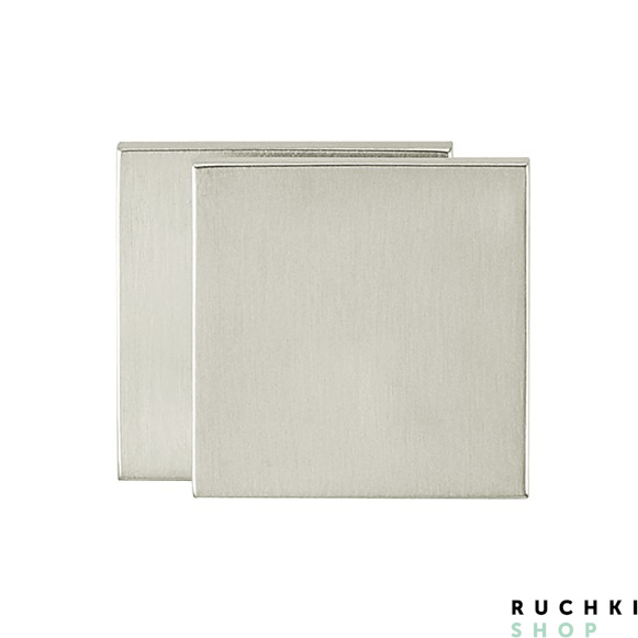 Ручка-кноб Quadrados 1924 Q, Никель матовый, Tupai 