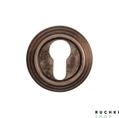 Накладка под цилиндр CUL 50P, Античное серебро, Melodia