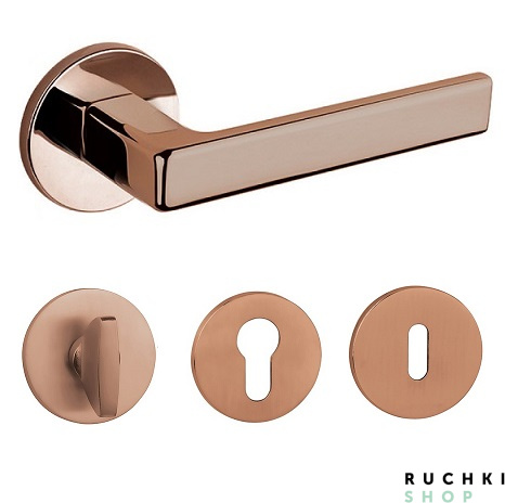 3095 винтаж с фиксатором и накладкой на ключевой цилиндр