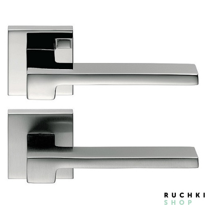 Ручка на розетке ZELDA, Полированный хром, Colombo 