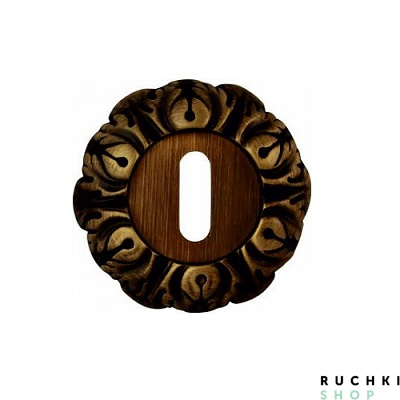 Накладка под ключ буратино J-rose 60мм, Матовая бронза, CLASS 