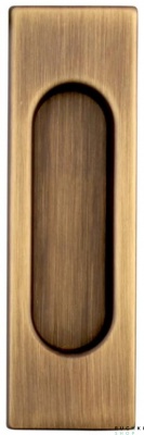 Ручка для раздвижных дверей KR01 PASS , Матовая бронза, Melodia