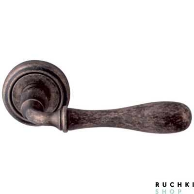 Ручка на розетке 50V BETA 294V, Античное серебро, Melodia