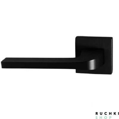 Ручка для межкомнатных дверей 3097 в черном цвете Тупай