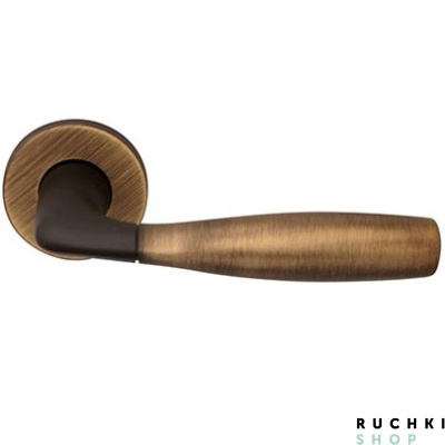 Ручка на розетке PHILIP-2 280 R, Матовая бронза / бронза, Forme 
