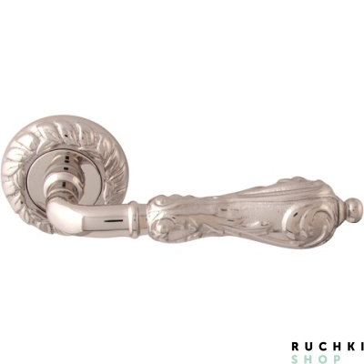 Ручка на розетке 60mm LIBRA 229, Серебро, Melodia 