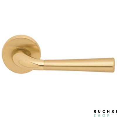 Ручка на розетке S101, Матовая латунь, Mandelli 