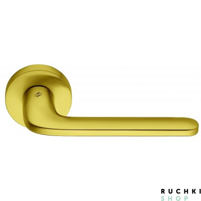 Ручка на розетке ROBOQUATTRO, Матовая латунь, Colombo  