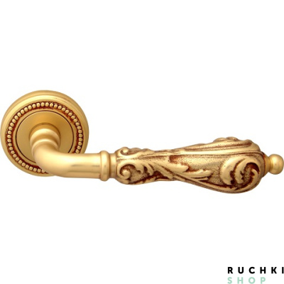 Ручка на розетке 50L LIBRA 229L, Французское золото, Melodia 