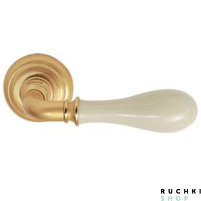 Ручка на розетке DOGE, Француское золото, Mandelli