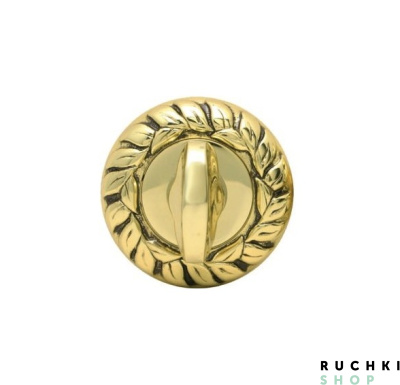 Сантехнический фиксатор WC 60mm , Полированная латунь, Melodia