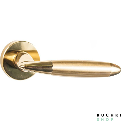 Ручка на розетке TOTEM, Матовая латунь/латунь, Mandelli 