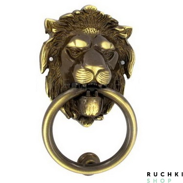 Ручка-гонг LEONE Medio 190*110 мм, Бронза, Martinelli 