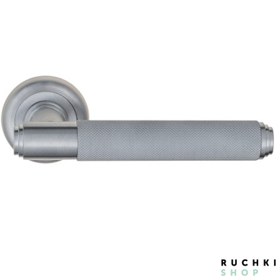 Ручка на розетке EXA ZIG D1, Матовый хром, Venezia