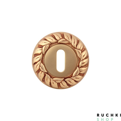 Накладка под ключ буратино PAT 60mm, Французское золото, Melodia