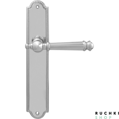 Дверная ручка на планке  VERONICA 102/458, Полированный хром, Melodia 