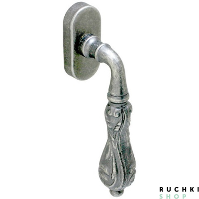 Оконная ручка  LIBRA 0229, Античная серебро, Melodia 