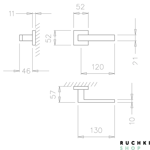 Схема Тупай 2275 Q 152 белый матовый