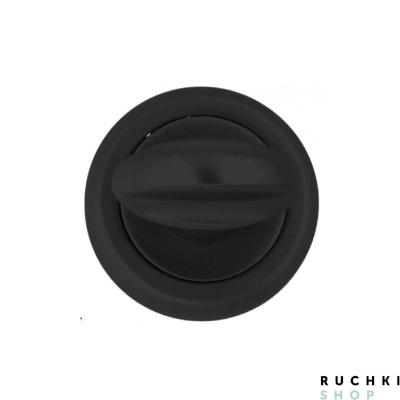 Фиксатор поворотный на круглом основании Fratelli Cattini WC-2 D1-NM матовый черный