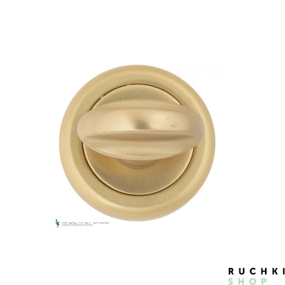 Фиксатор поворотный на круглом основании Fratelli Cattini WC-2 D1-BS матовая латунь