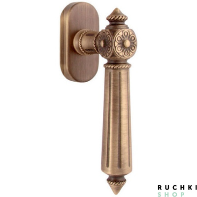 Оконная ручка NIKE 0246, Матовая бронза, Melodia