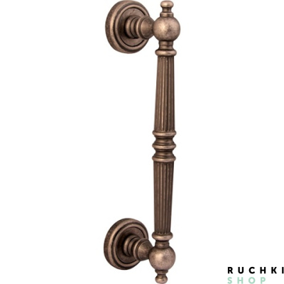 Ручка скоба 702 VERONICA 260 mm, Античная бронза, Melodia