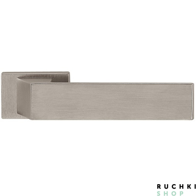 Ручка на розетке NOVINKA 3033 RE, Никель матовый, Tupai