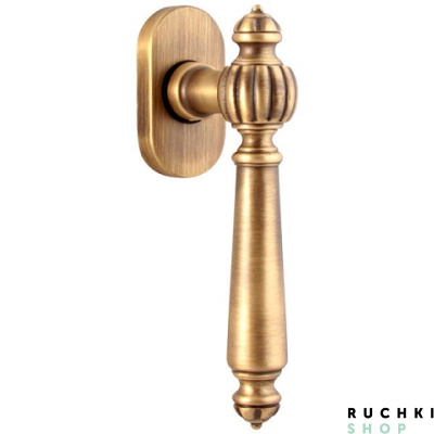 Оконная ручка MIRELLA 0235, Матовая бронза, Melodia 