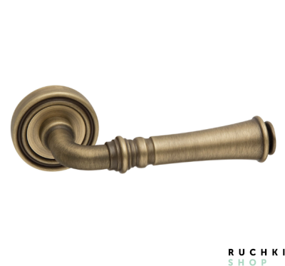 Ручка на розетке TASHA (Таша), Матовая бронза, Fimet