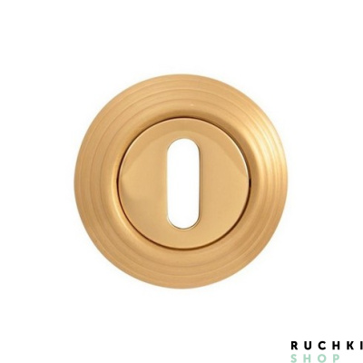 Накладка под ключ буратино PAT 50P, Матовая латунь/латунь, Melodia