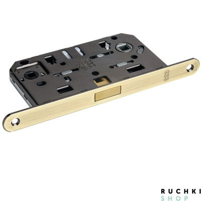 Замок магнитный под завертку WC 96 мм Mediana Polaris, бронза, AGB