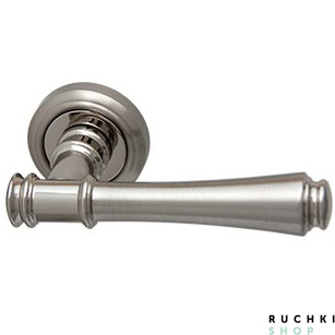 Ручка на розетке 50V TAKO 245V, Матовый никель/никель, Melodia