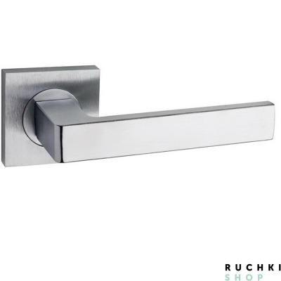 Ручка на розетке ICE (Айс) , Матовый хром, Fimet