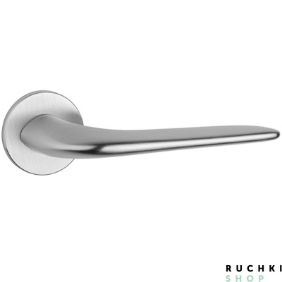 Ручка на розетке 4163 5S RT, Матовый хром, Tupai