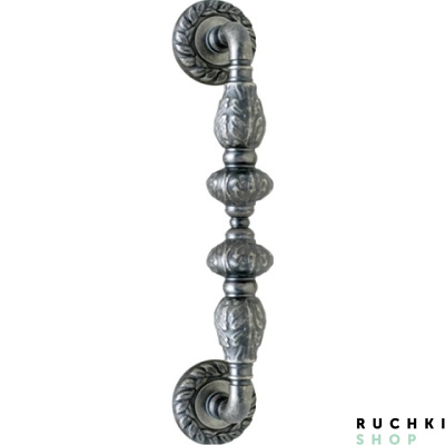 Ручка-скоба 730 GEMINI 300 mm, Античное серебро, Melodia 