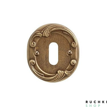 Накладка под ключ буратино OB 74 YB, Латунь состаренная, Val de fiori 