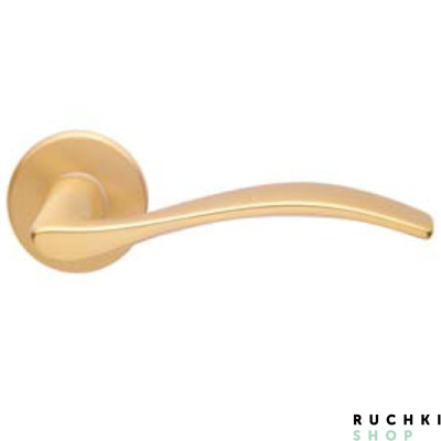 Ручка на розетке ZEN, Матовая латунь, Mandelli