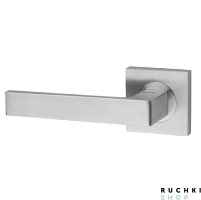 Ручка для межкомнатных дверей Бионелле Квадра матовый хром