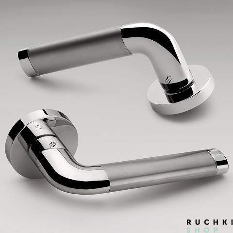 Ручка на розетке TAIPAN, Хром/матовый хром, Colombo 