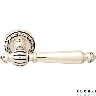 Ручка на розетке 50D MIRELLA (МИРЕЛЛА) 235D, Серебро с чернением, Melodia